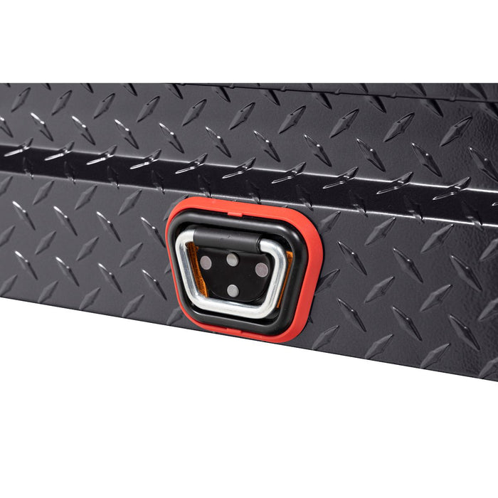 Weather Guard Aluminum Lo-Side 41” Standard Tool Box , GunMetal Gray, 41" x 17" x 13", 3 CU FT - 184-6-04