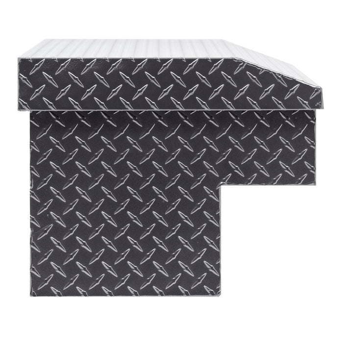 Weather Guard Aluminum Lo-Side 41” Standard Tool Box , GunMetal Gray, 41" x 17" x 13", 3 CU FT - 184-6-04