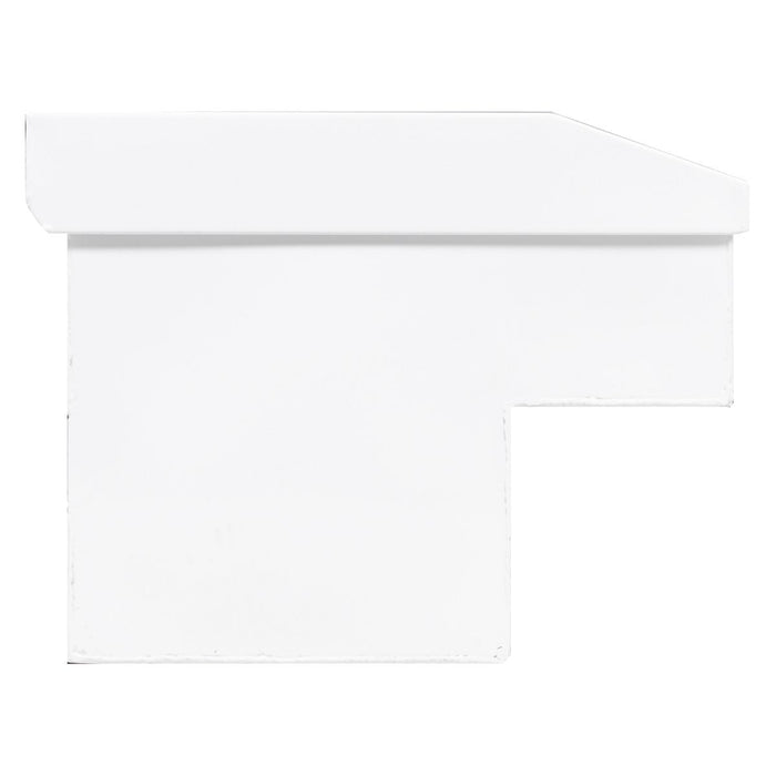Weather Guard Steel Lo-Side 41” Standard Tool Box , White, 41" x 17" x 13", 3 CU FT - 185-3-04