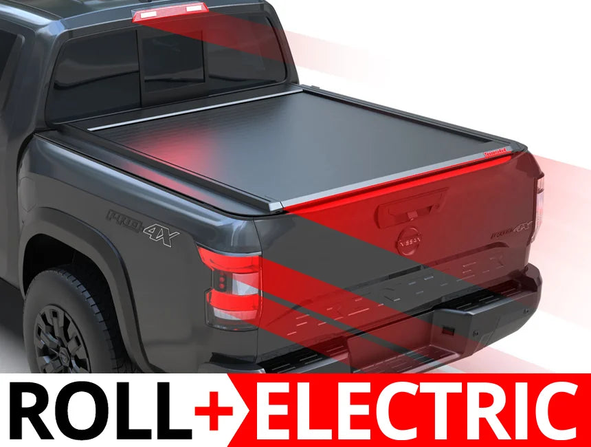 Tessera Roll+ Electric Retractable Tonneau Bed Cover For 22-26 Nissan Frontier 6'1"  Bed - 5212062601896