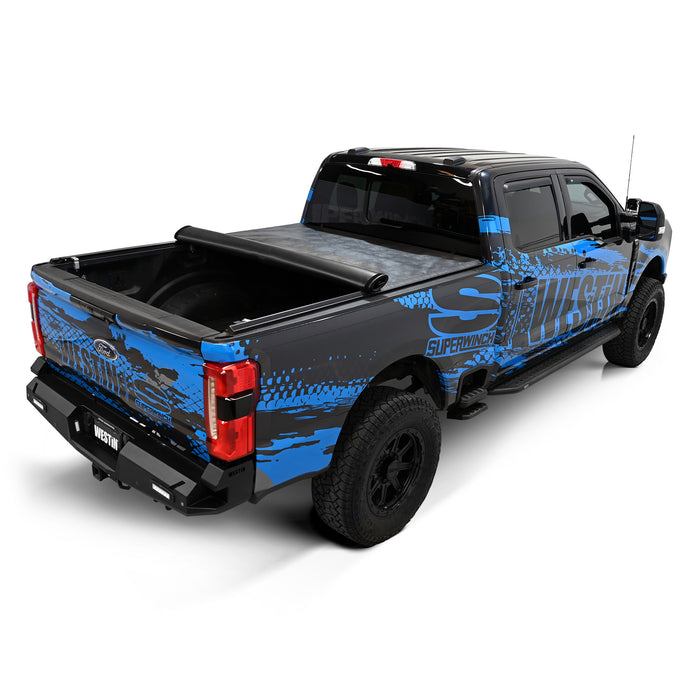 Westin Soft Roll Up Tonneau Cover For 2019-2026 RAM 1500 6'4" Bed - 19-14785