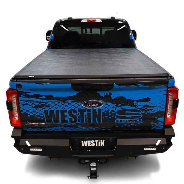 Westin Soft Tri-Fold Tonneau Cover For 07-13 Chevrolet/GMC Silverado/Sierra 1500 5'8" Bed - 19-24155