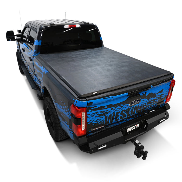 Westin Soft Tri-Fold Tonneau Cover For 07-13 Chevrolet/GMC Silverado/Sierra 1500 5'8" Bed - 19-24155