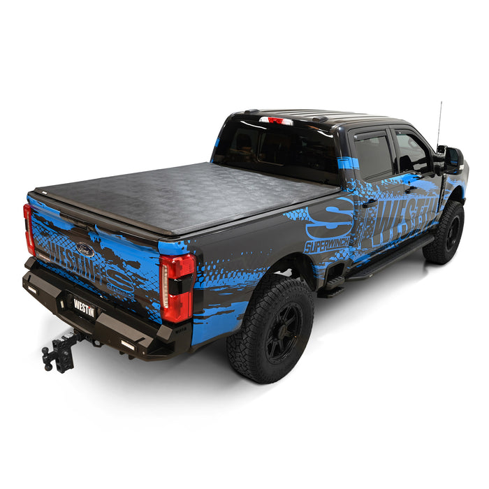 Westin Soft Tri-Fold Tonneau Cover For 07-13 Chevrolet/GMC Silverado/Sierra 1500 5'8" Bed - 19-24155