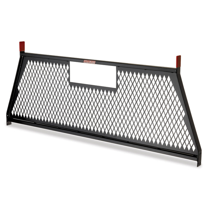 Weather Guard Steel Protect-A-Rail Heavy Duty Mesh Headache Rack, Black - 1906-5-02