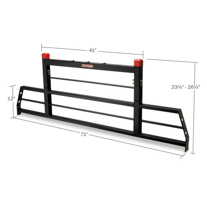 Weather Guard Steel Protect-A-Rail Heavy Duty Headache Rack - 1908