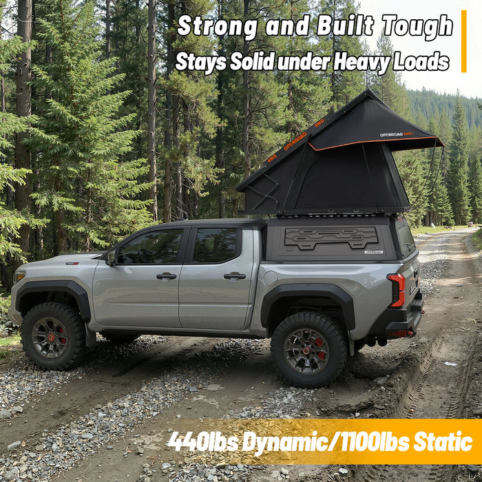 OPENROAD Aluminum Side Truck Cap For 2024-2026 Toyota Tacoma 6'2" Bed - PP2PL330005