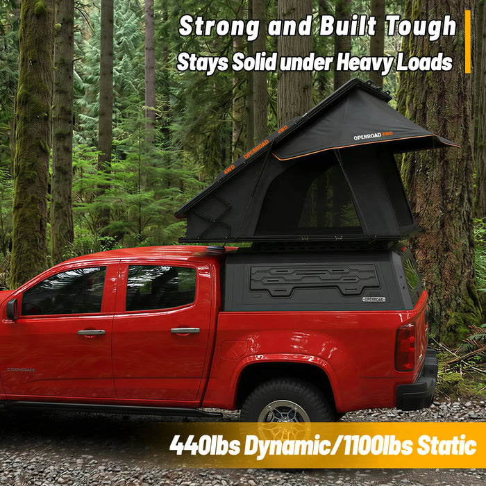 OPENROAD Aluminum Side Truck Cap For 15–22 Chevy/GMC Colorado/Canyon 5'2" Bed - PP2PL330007