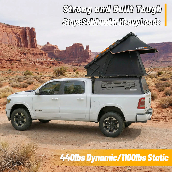 OPENROAD Aluminum Side Truck Cap For 2019-2026 RAM 1500 6'4" Bed - PP2PL330012