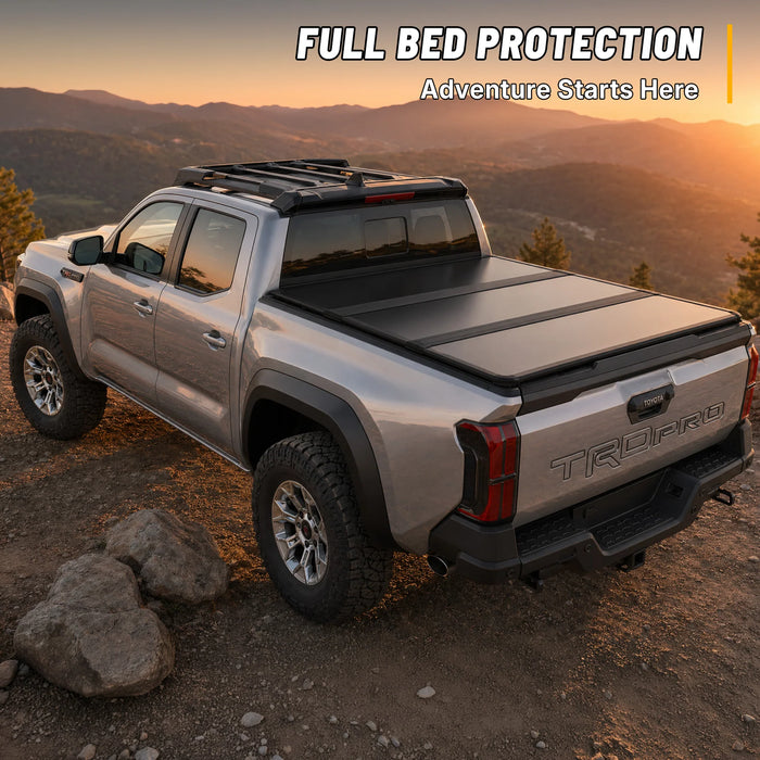 OPENROAD Hard Folding Tonneau Cover