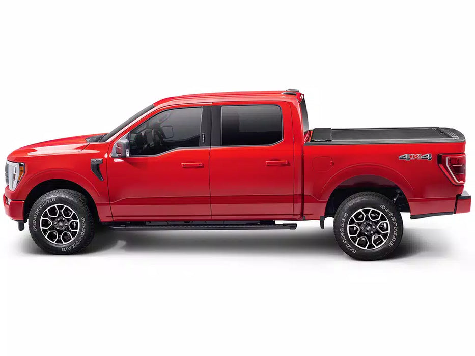 Roll-N-Lock M-Series XT Manual Retractable Tonneau Cover w/ T-Slot Rails - 135M-XT