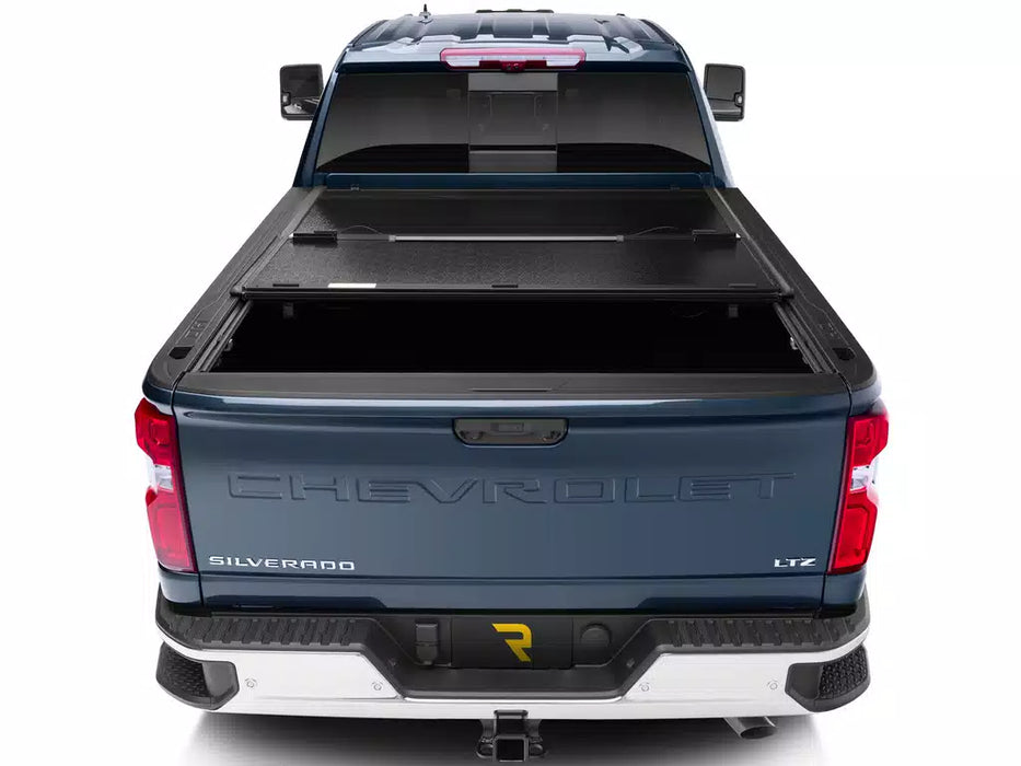UnderCover Flex Hard Folding Tonneau Cover For 07-13 Chevrolet/GMC Silverado/Sierra 1500 & 07-14 2500/3500 6'6" Bed - FX11008