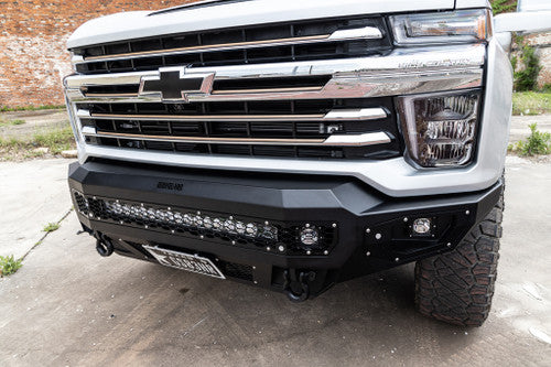 Bodyguard Freedom Base Front Bumper (Non-Winch) For 2020-2023 Chevrolet Silverado 2500/3500 - NAC20B