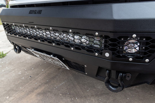 Bodyguard Freedom Base Front Bumper (Non-Winch) For 2020-2023 Chevrolet Silverado 2500/3500 - NAC20B