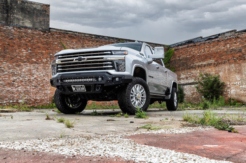 Bodyguard Freedom Base Front Bumper (Non-Winch) For 2020-2023 Chevrolet Silverado 2500/3500 - NAC20B