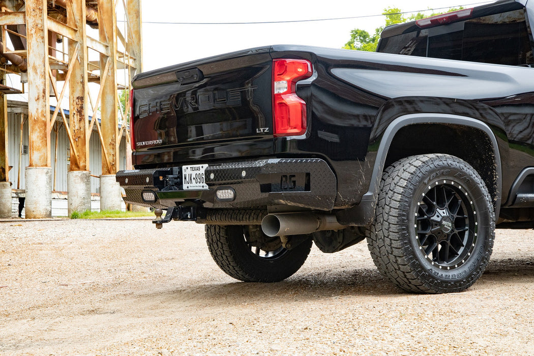 Bodyguard FT Rear Bumpers For 20-26 Chevrolet/GMC Silverado/Sierra 2500/3500 - KFC20BY