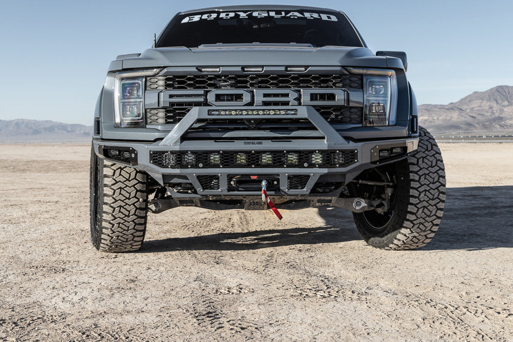 Bodyguard Freedom Baja Front Bumper (Winch Mount) For 2021-2025 Ford F-150 Raptor - LBF21I