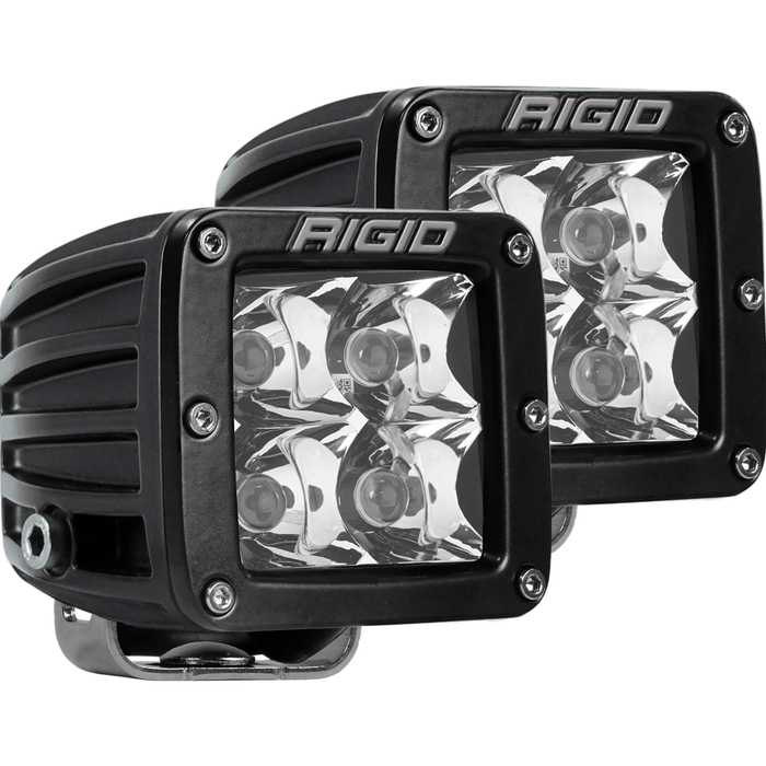 Rigid Industries D-Series Pro Spot Surface Mount Black Pair - 202213