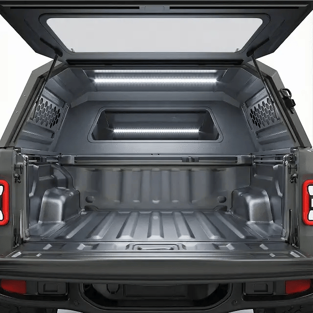 OPENROAD Aluminum Side Truck Cap For 15–22 Chevy/GMC Colorado/Canyon 5'2" Bed - PP2PL330007