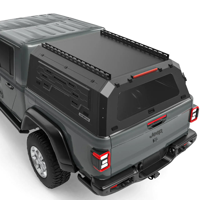 OPENROAD Aluminum Side Truck Cap For 2020-2026 Jeep Gladiator 5' Bed - PP2PL330006