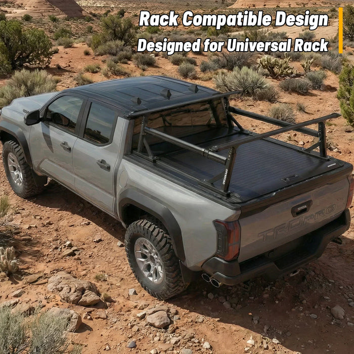 OPENROAD Manual Retractable Tonneau Cover For 2007-2026 Toyota Tundra 5'7" Bed - PP2PL130018