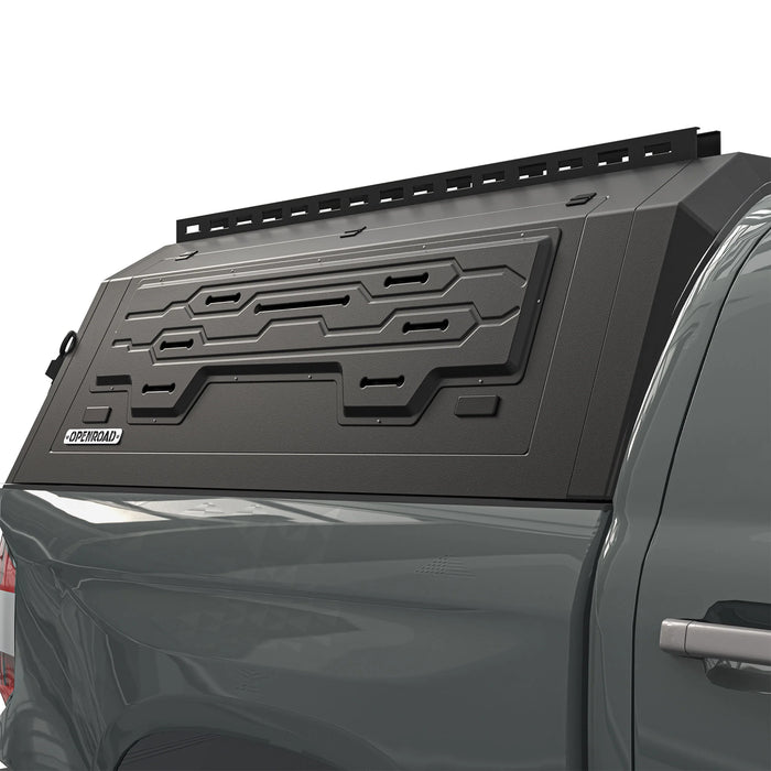OPENROAD Aluminum Side Truck Cap For 2014-2021 Toyota Tundra 5'7" Bed - PP2PL330009