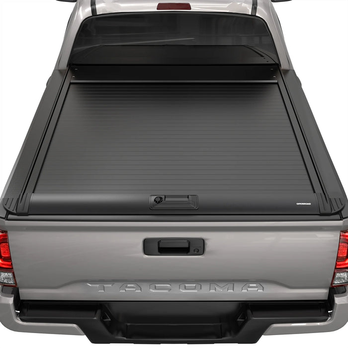 OPENROAD Manual Retractable Tonneau Cover For 2007-2026 Toyota Tundra 5'7" Bed - PP2PL130018