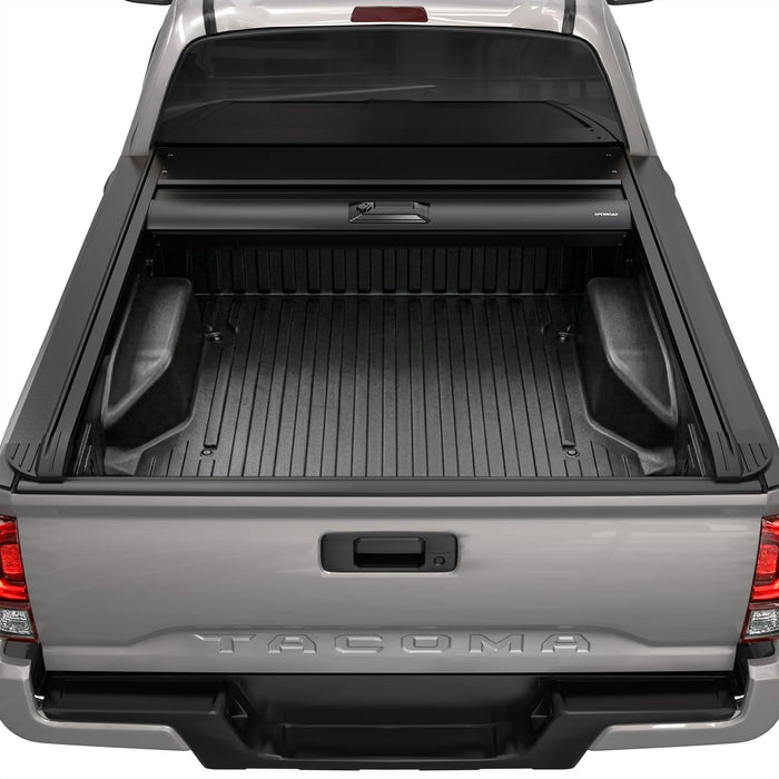 OPENROAD Manual Retractable Tonneau Cover For 2007-2026 Toyota Tundra 5'7" Bed - PP2PL130018