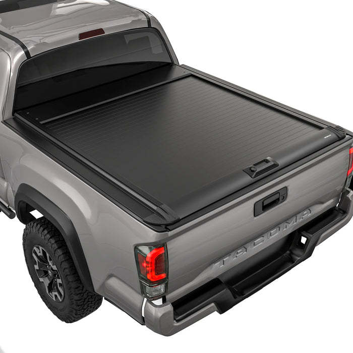 OPENROAD Manual Retractable Tonneau Cover For 2007-2026 Toyota Tundra 5'7" Bed - PP2PL130018
