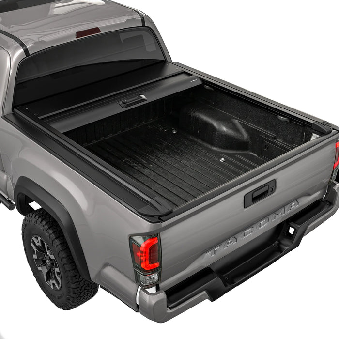 OPENROAD Manual Retractable Tonneau Cover For 2007-2026 Toyota Tundra 5'7" Bed - PP2PL130018