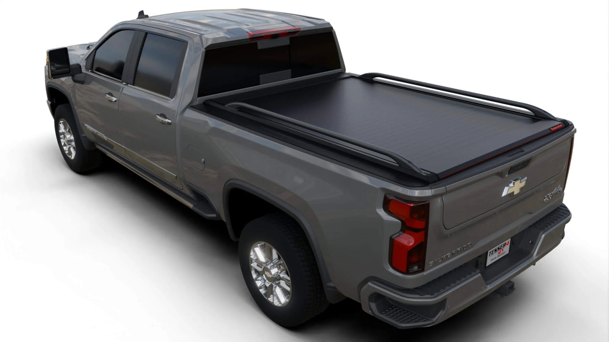Tessera SE Manual Retractable Tonneau Bed Cover For 20-26 GMC/Chevrolet Sierra/Silverado 2500/3500 HD 6'9" Bed - 5212062605030