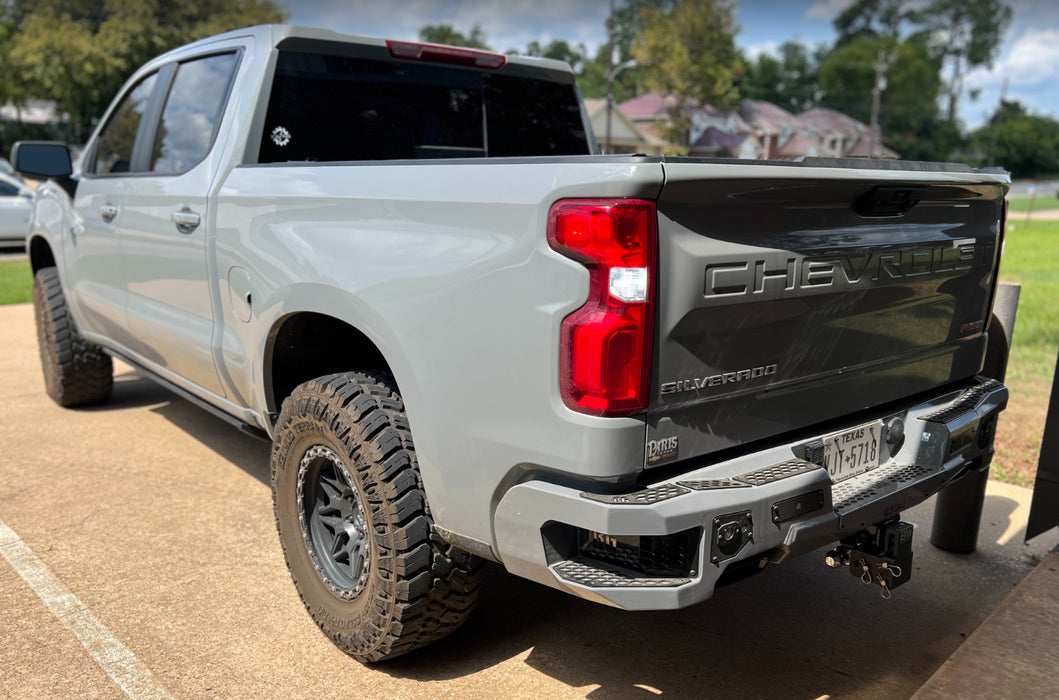 Bodyguard Freedom Rear Bumper For 2019-2026 Chevrolet/GMC Silverado/Sierra 1500 - MGC19A