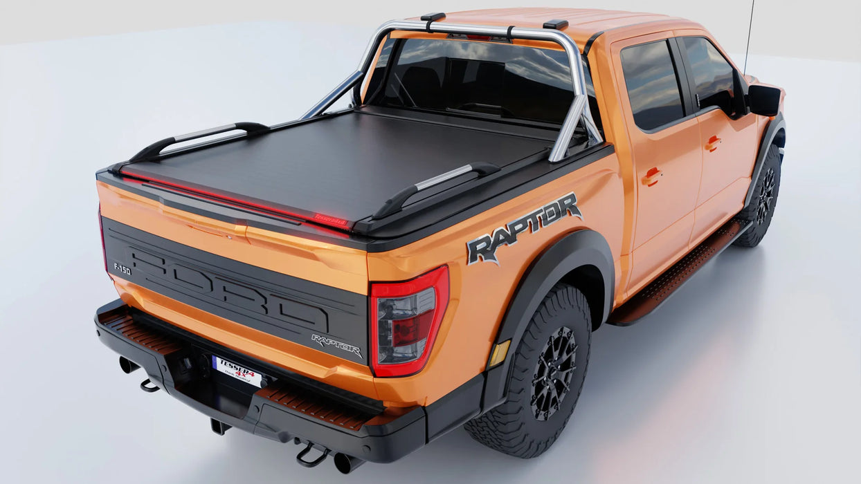 Tessera Roll+ Electric Retractable Tonneau Bed Cover For 15-26 Ford F-150 5'7" Bed - 5212062602282