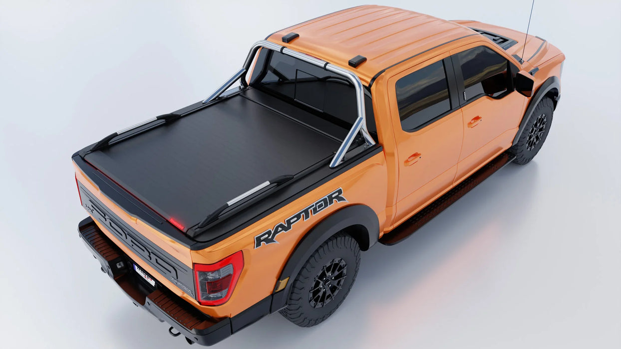 Tessera Roll+ Electric Retractable Tonneau Bed Cover For 15-26 Ford F-150 5'7" Bed - 5212062602282