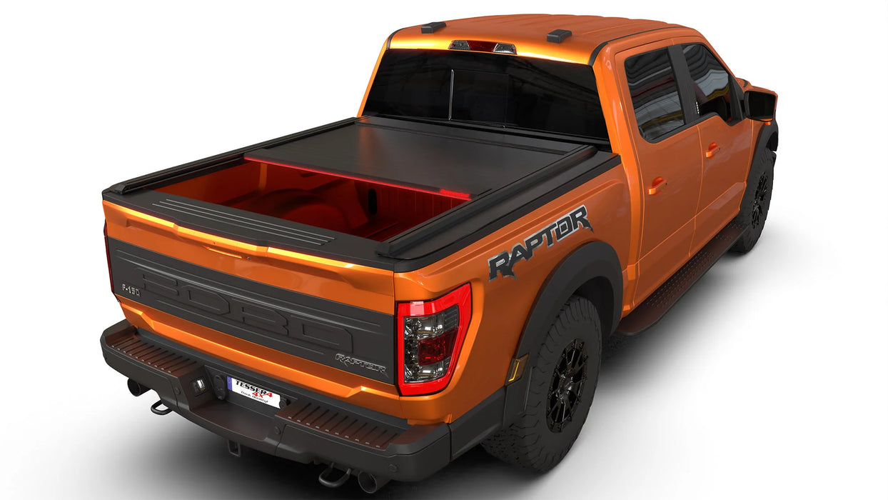 Tessera Roll+ Electric Retractable Tonneau Bed Cover For 15-26 Ford F-150 5'7" Bed - 5212062602282