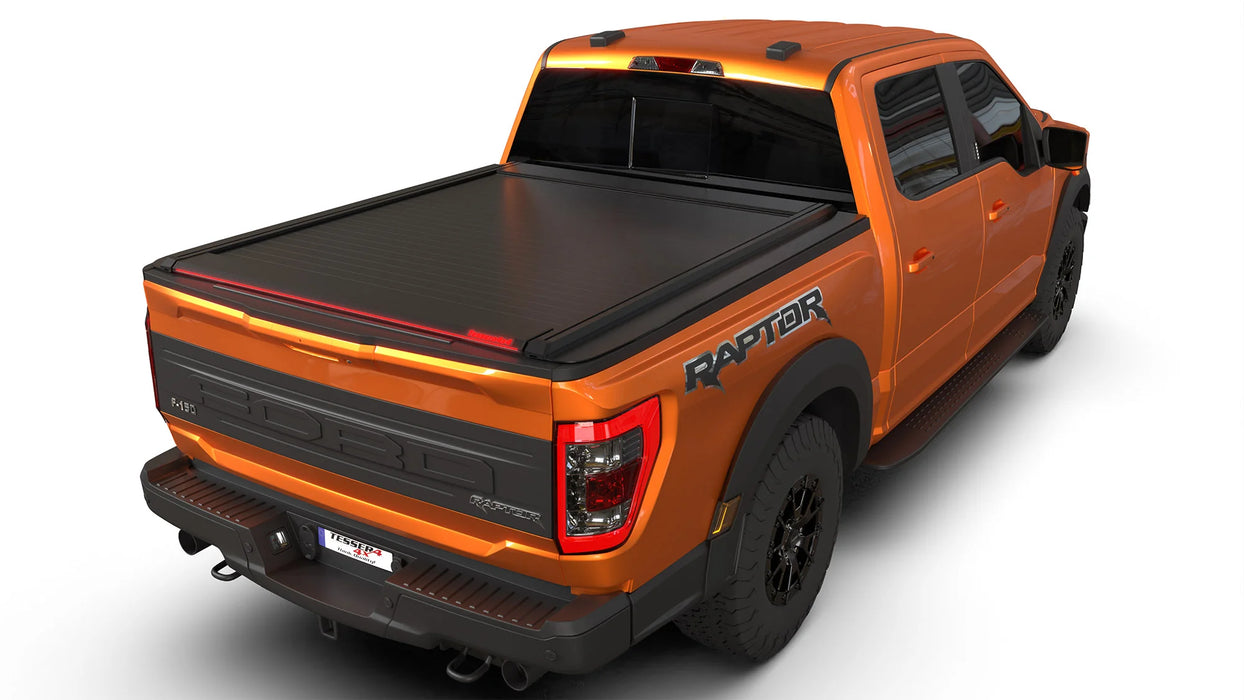 Tessera Roll+ Electric Retractable Tonneau Bed Cover For 15-26 Ford F-150 5'7" Bed - 5212062602282