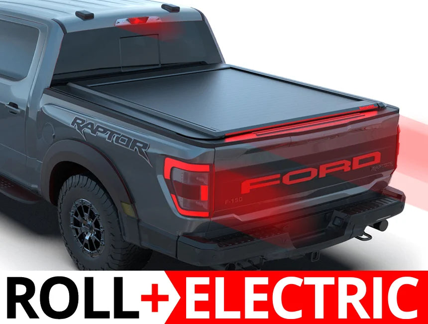 Tessera Roll+ Electric Retractable Tonneau Bed Cover For 15-26 Ford F-150 5'7" Bed - 5212062602282