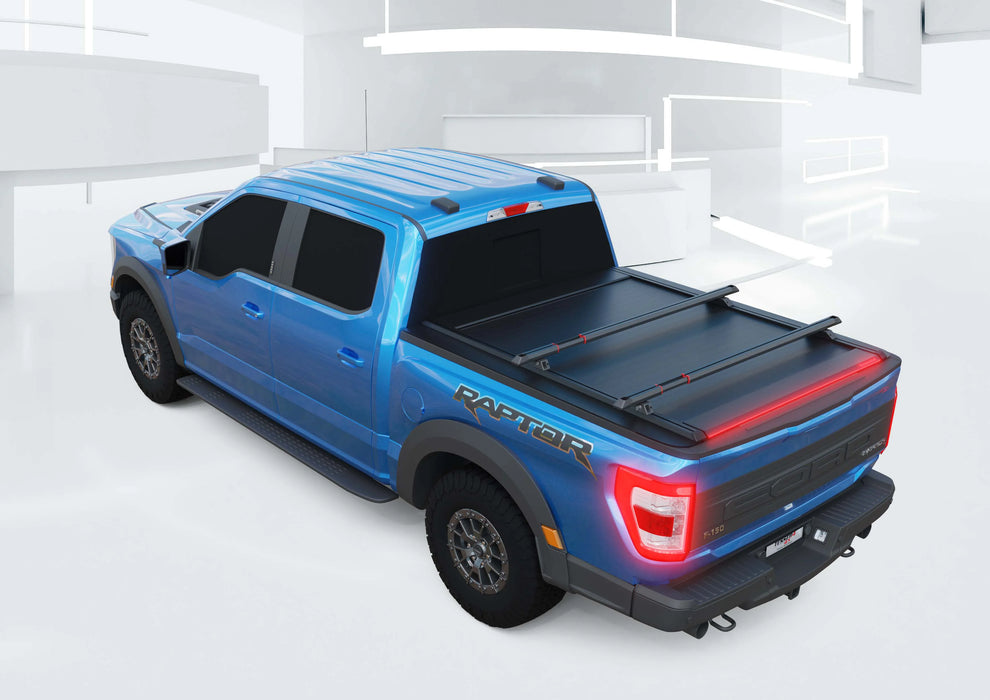 Tessera Roll+ Spring-Assisted Retractable Tonneau Bed Cover For 15-26 Ford F-150 5'7"  Bed - 5212062602299