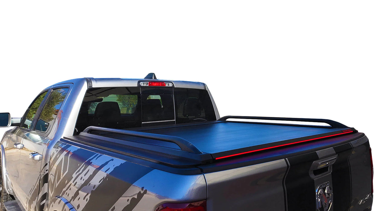 Tessera Roll+ Electric Retractable Tonneau Bed Cover For 09-26 Dodge RAM 1500 5'7"  Bed