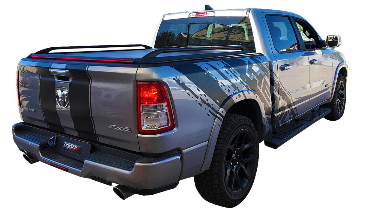 Tessera Roll+ Electric Retractable Tonneau Bed Cover For 09-26 Dodge RAM 1500 5'7"  Bed