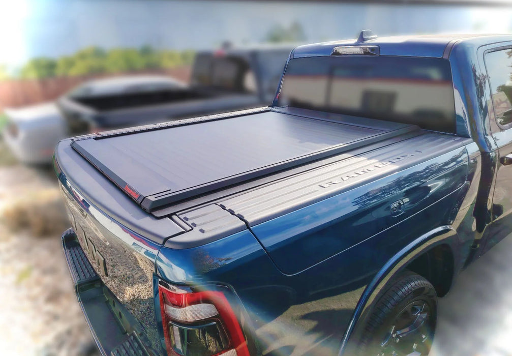 Tessera Roll+ Spring-Assisted Retractable Tonneau Bed Cover For 09-26 Dodge RAM 1500 5'7"  Bed