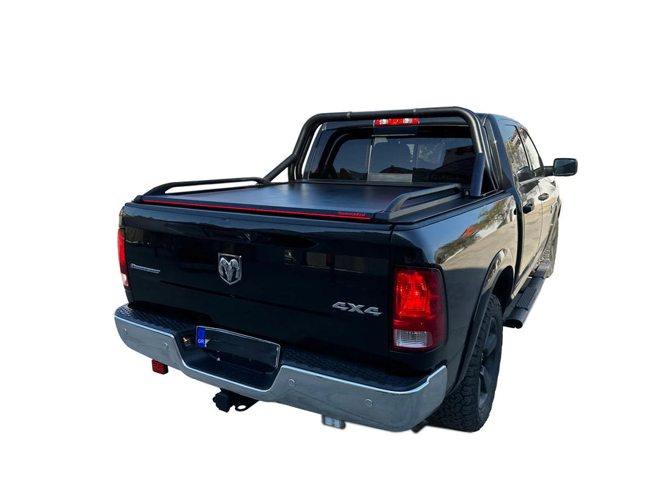Tessera Roll+ Spring-Assisted Retractable Tonneau Bed Cover For 09-26 Dodge RAM 1500 5'7"  Bed
