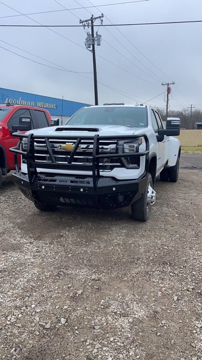 Bodyguard T2 Extreme Front Bumper For 2024-2026 Chevrolet Silverado 2500/3500 - EEC24B