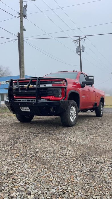 Bodyguard T2 Extreme Front Bumper For 2024-2026 Chevrolet Silverado 2500/3500 - EEC24B
