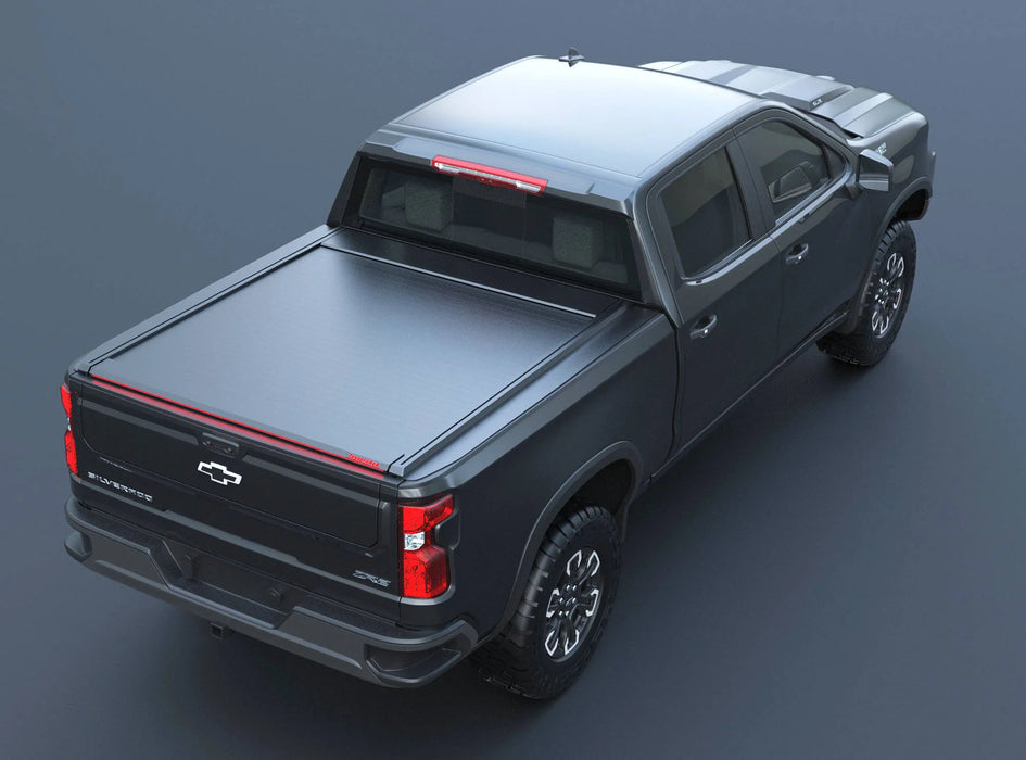 Tessera Roll+ Spring-Assisted Retractable Tonneau Bed Cover For 14-26 GMC/Chevrolet Sierra/Silverado 1500 5'8"  Bed - 5212062602534