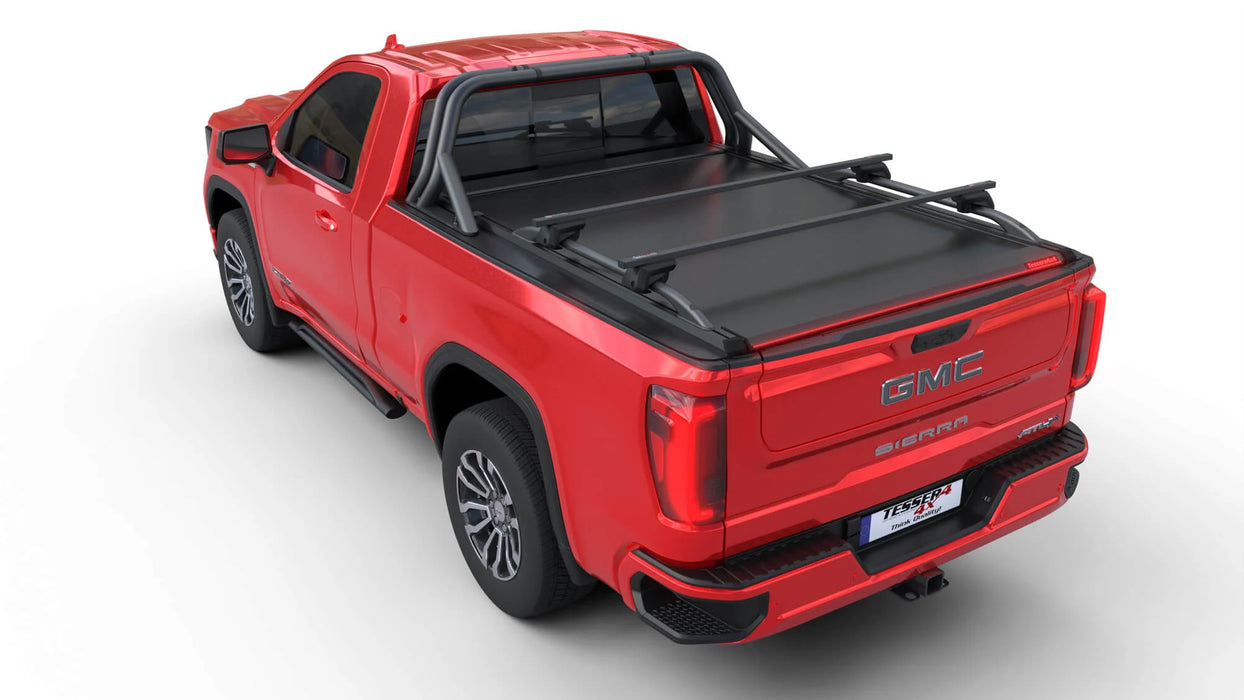 Tessera Roll+ Electric Retractable Tonneau Bed Cover For 19-26 GMC/Chevrolet Sierra/ Silverado 1500 6'6"  Bed - 5212062602619