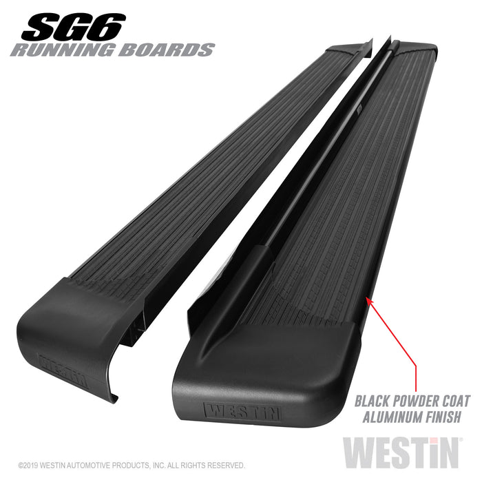 Westin SG6 Running Boards - 27-6474