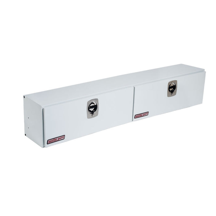 Weather Guard Steel Hi-Side Tool Box, White, 90.25" x 13.25" x 16", 11.1 CU FT - 290-3-02
