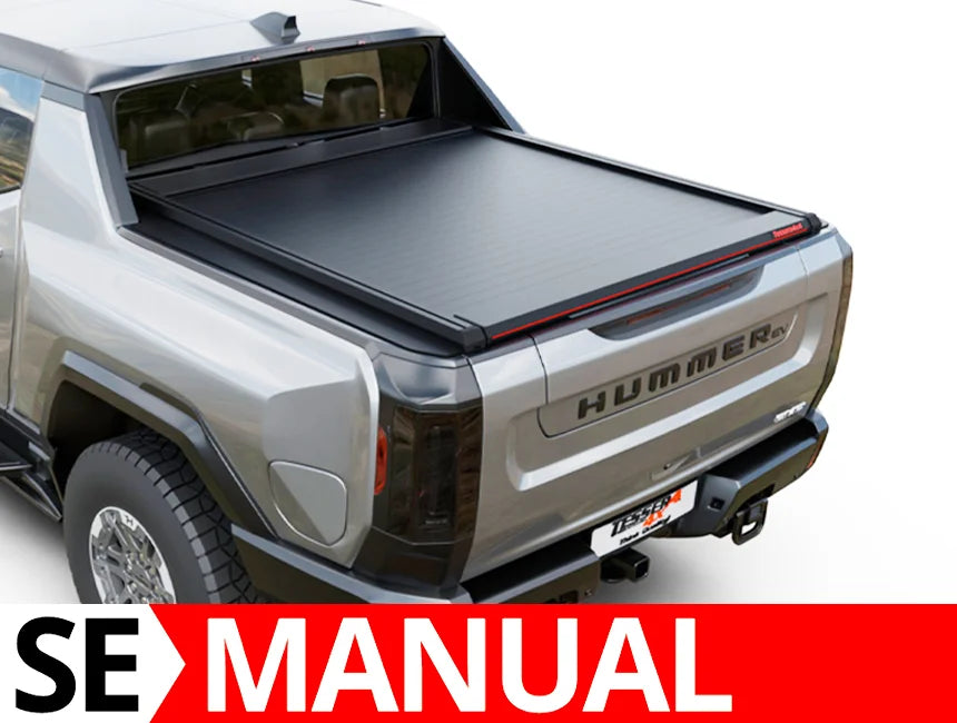Tessera SE Manual Retractable Tonneau Bed Cover For 25-26 GMC Hummer EV 5' Bed - 5212062605283