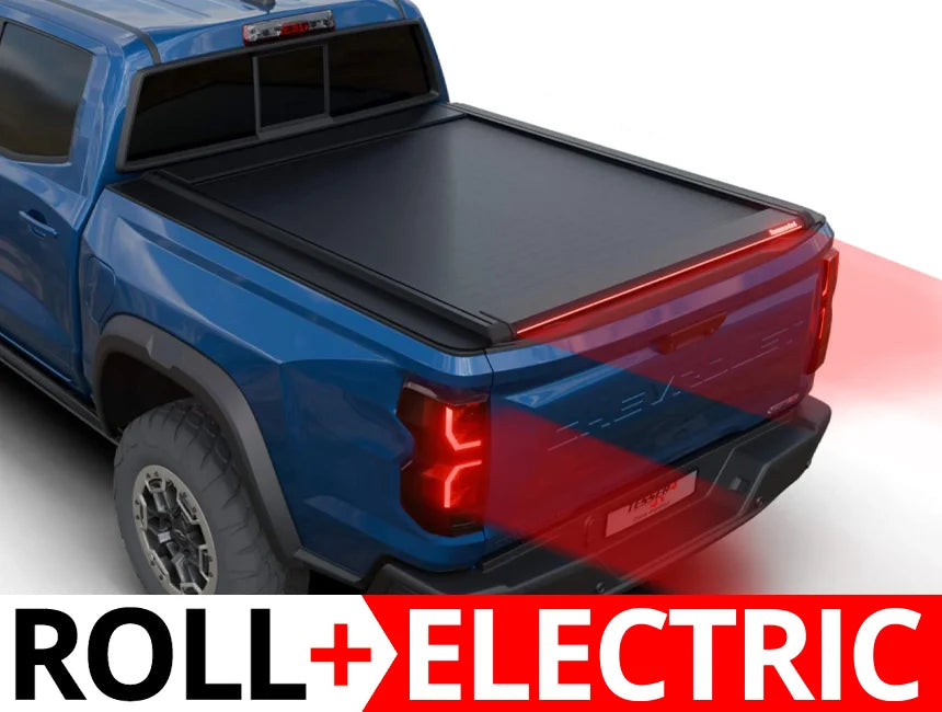 Tessera Roll+ Electric Retractable Tonneau Bed Cover For 20-26 GMC/Chevrolet Canyon/Colorado 5'2"  Bed - 5212062603005